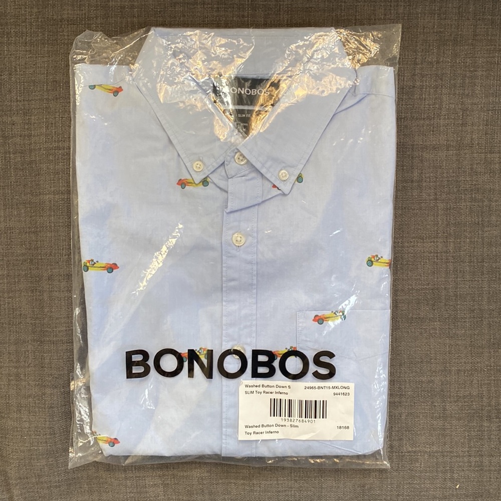 Bonobos Toy Race Car Shirt